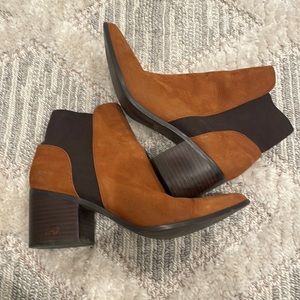Camel aldo booties